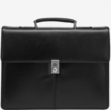 Picard Document Bag in Black: front