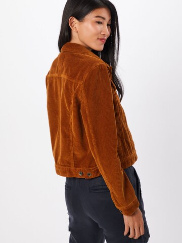 Veste mi-saison 'Girlfriend' Superdry en marron : derrière