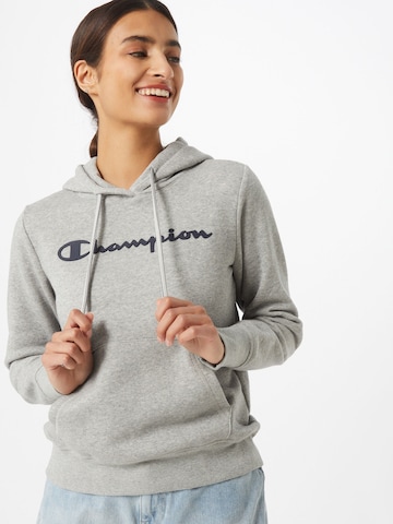 Champion Authentic Athletic Apparel Sweatshirt in Grey: front