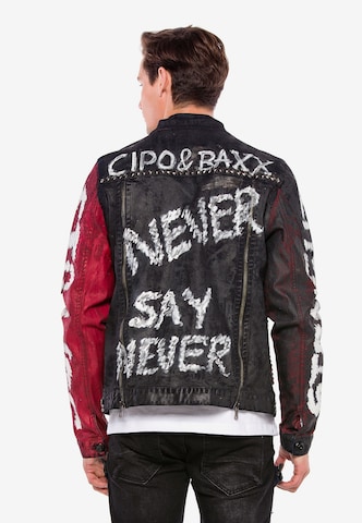 CIPO & BAXX Between-Season Jacket in Black