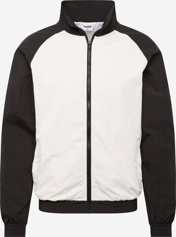 Urban Classics Between-Season Jacket in White: front