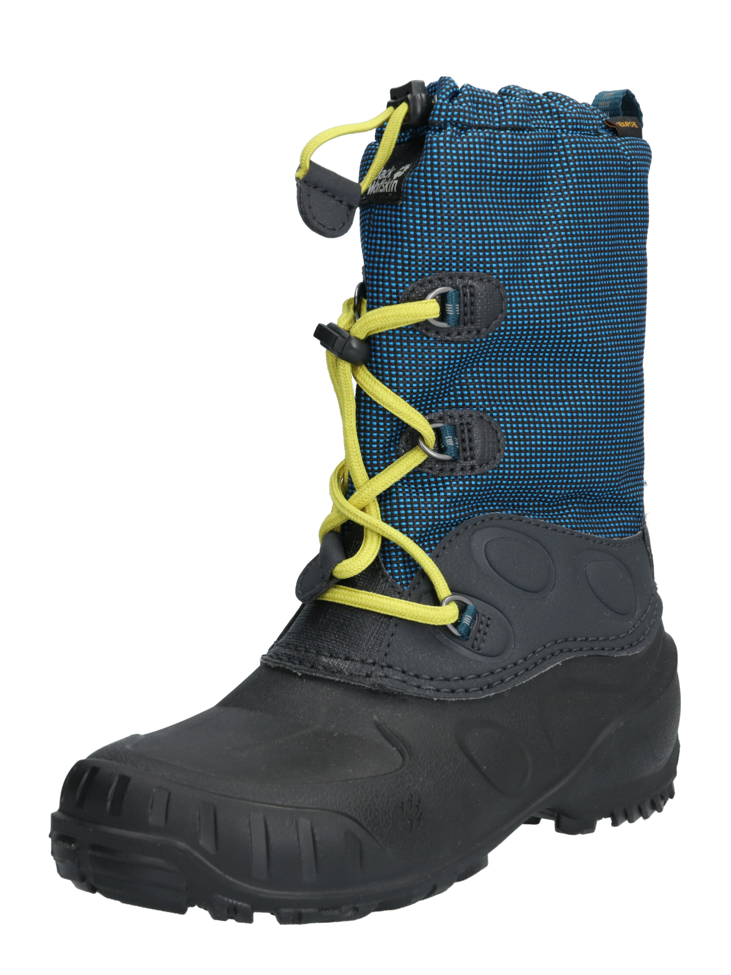 JACK WOLFSKIN - Snowboots 'ICELAND TEXAPORE HIGH K' in de kleur Blauw