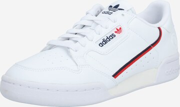 Baskets basses 'Continental 80 Vegan' ADIDAS ORIGINALS en blanc : devant