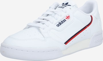 Baskets basses 'Continental 80 Vegan' ADIDAS ORIGINALS en blanc : devant