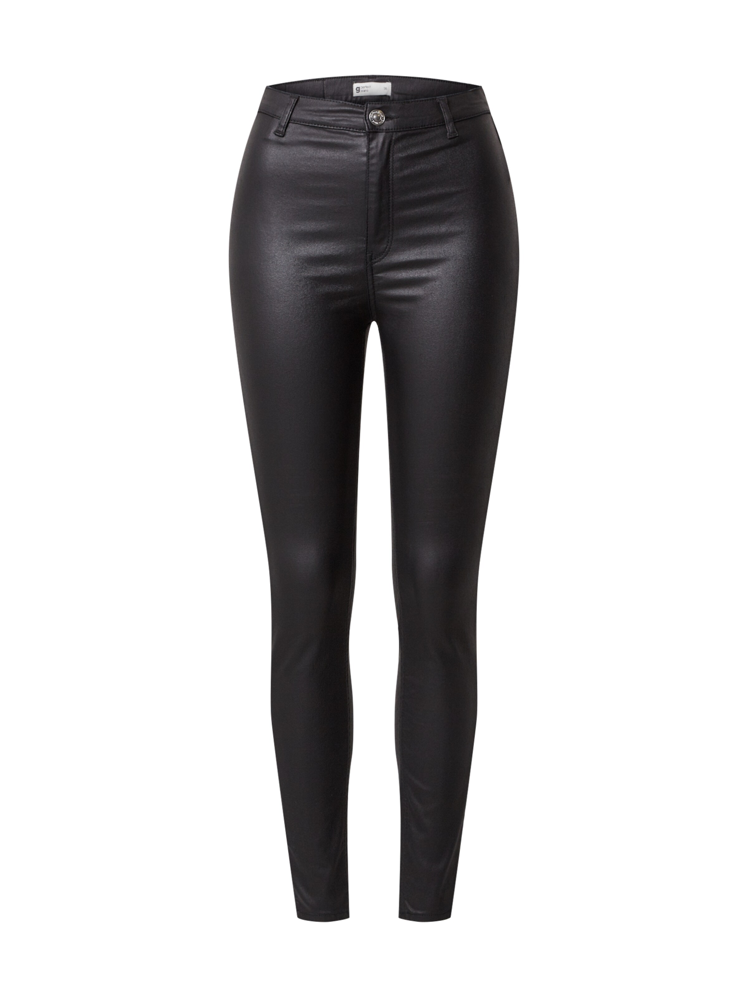 gina tricot coated jeans