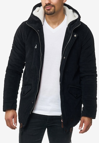 Parka d’hiver ' Dudley ' INDICODE JEANS en noir