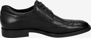 SIOUX Lace-Up Shoes 'Forkan-XL' in Black