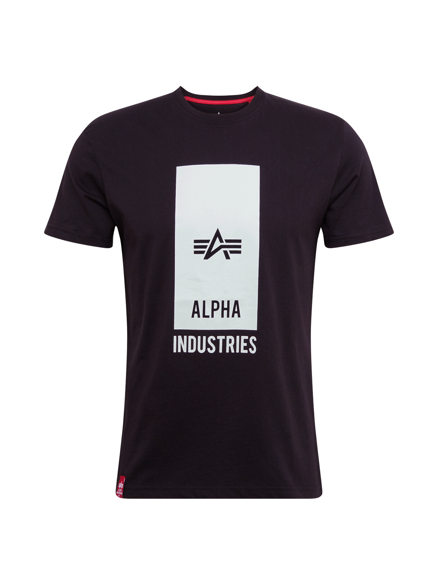 Plus size Odzież ALPHA INDUSTRIES Koszulka w kolorze Czarnym 