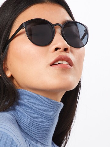 Occhiali da sole 'Swizzle' di LE SPECS in nero: frontale
