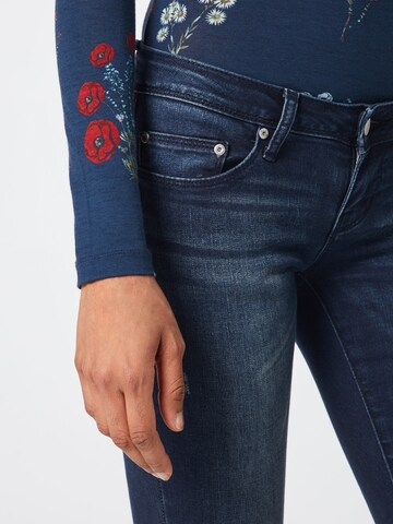 ONLY Skinny Jeans 'Wonder Life' in Blauw