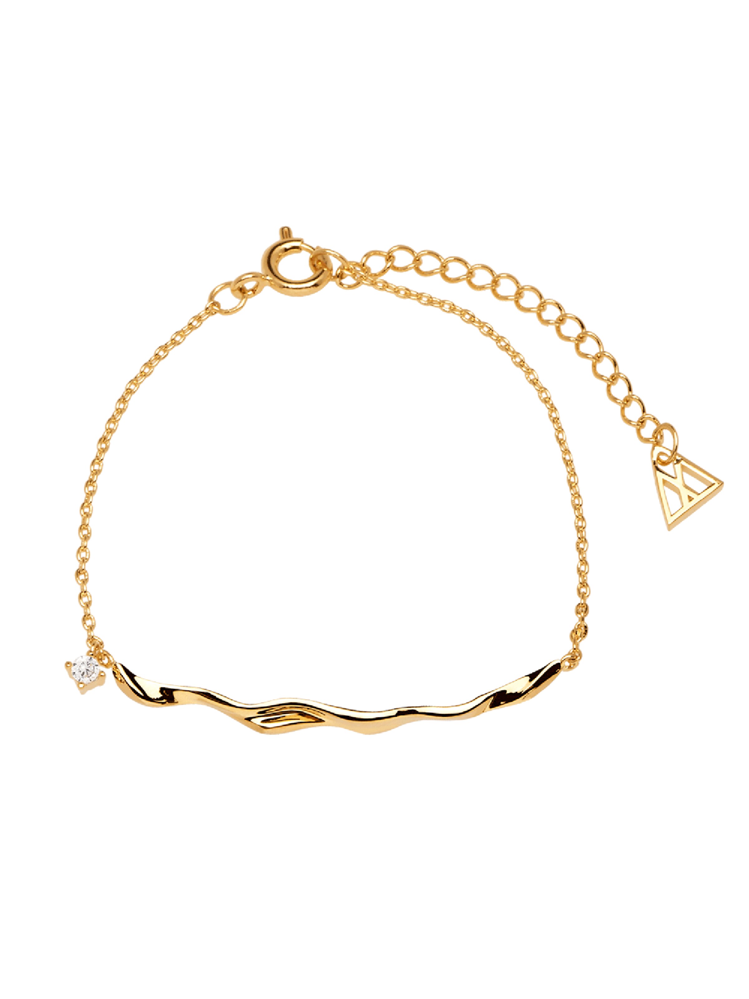 P D PAOLA - Armband 'Haru' in de kleur Goud