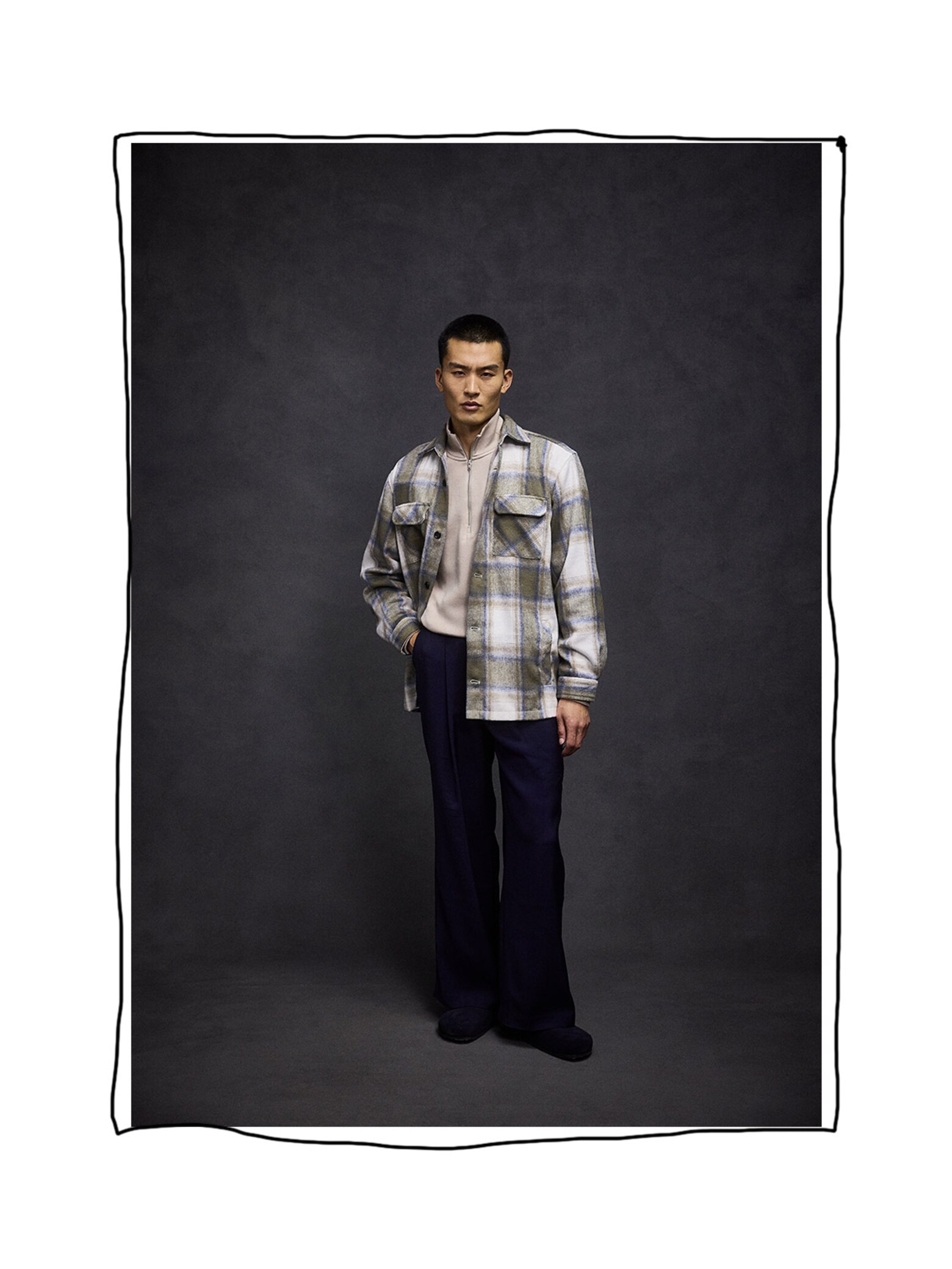 Yuma - Classic Checkered Shacket Look