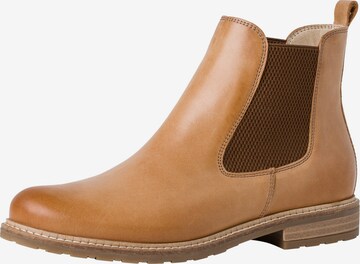 TAMARIS Chelsea Boots in Braun: predná strana