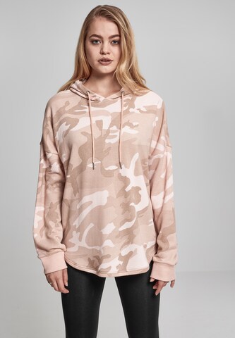 Urban Classics Sweatshirt in Beige: front