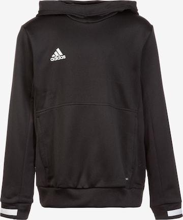 ADIDAS PERFORMANCE Athletic Sweatshirt 'Team 19' in Black: front