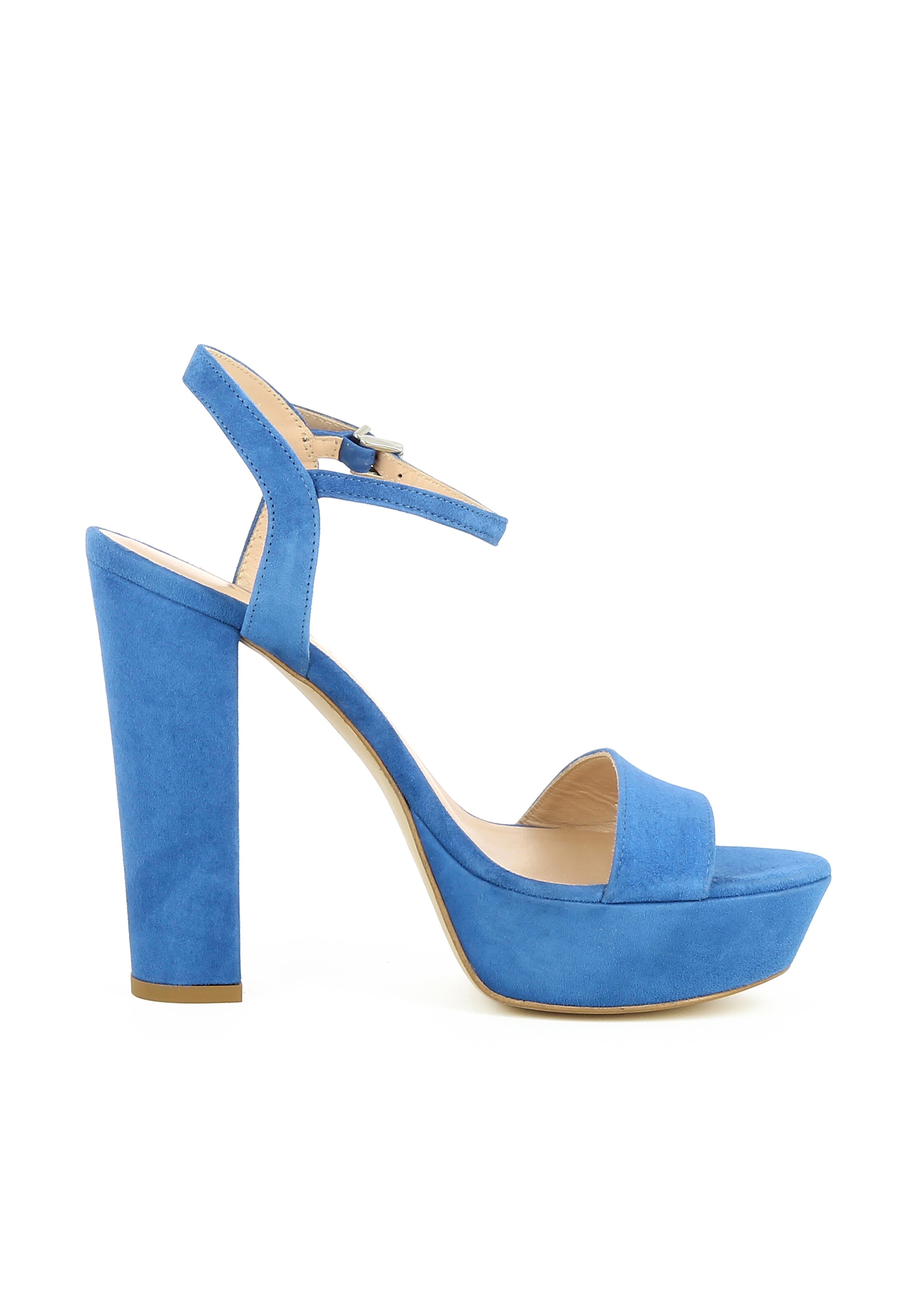 EVITA Sandalen met riem 'Stefania' in Blauw