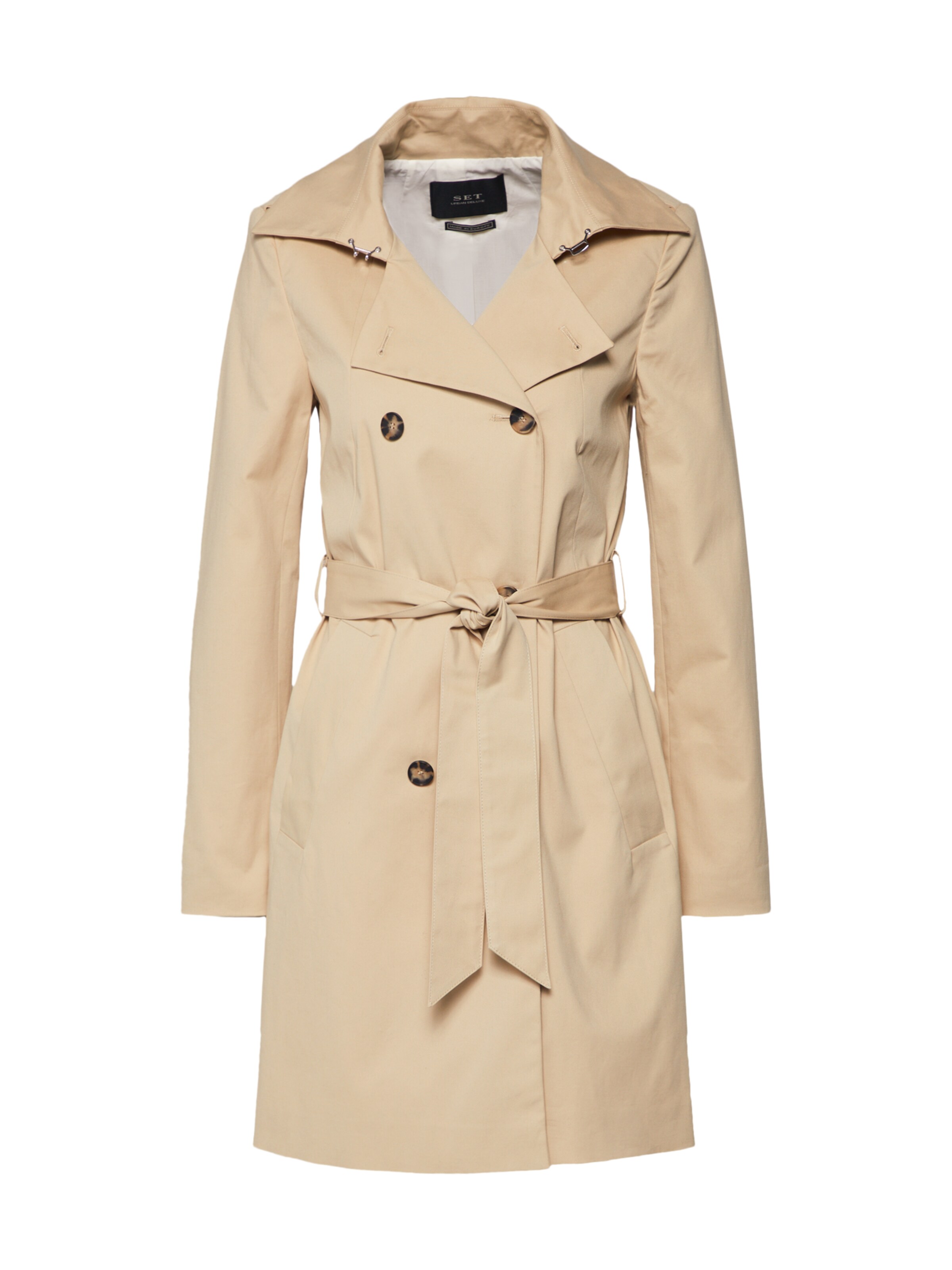 SET - Mantel in beige
