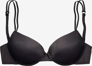 LASCANA Push-up Bra in Black: front