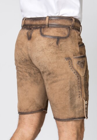 STOCKERPOINT - regular Pantalón tradicional 'Alois2' en marrón