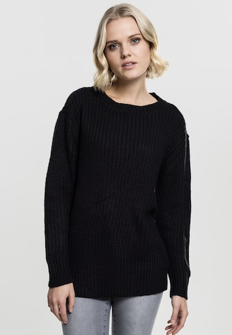 Urban Classics Sweater in Black: front