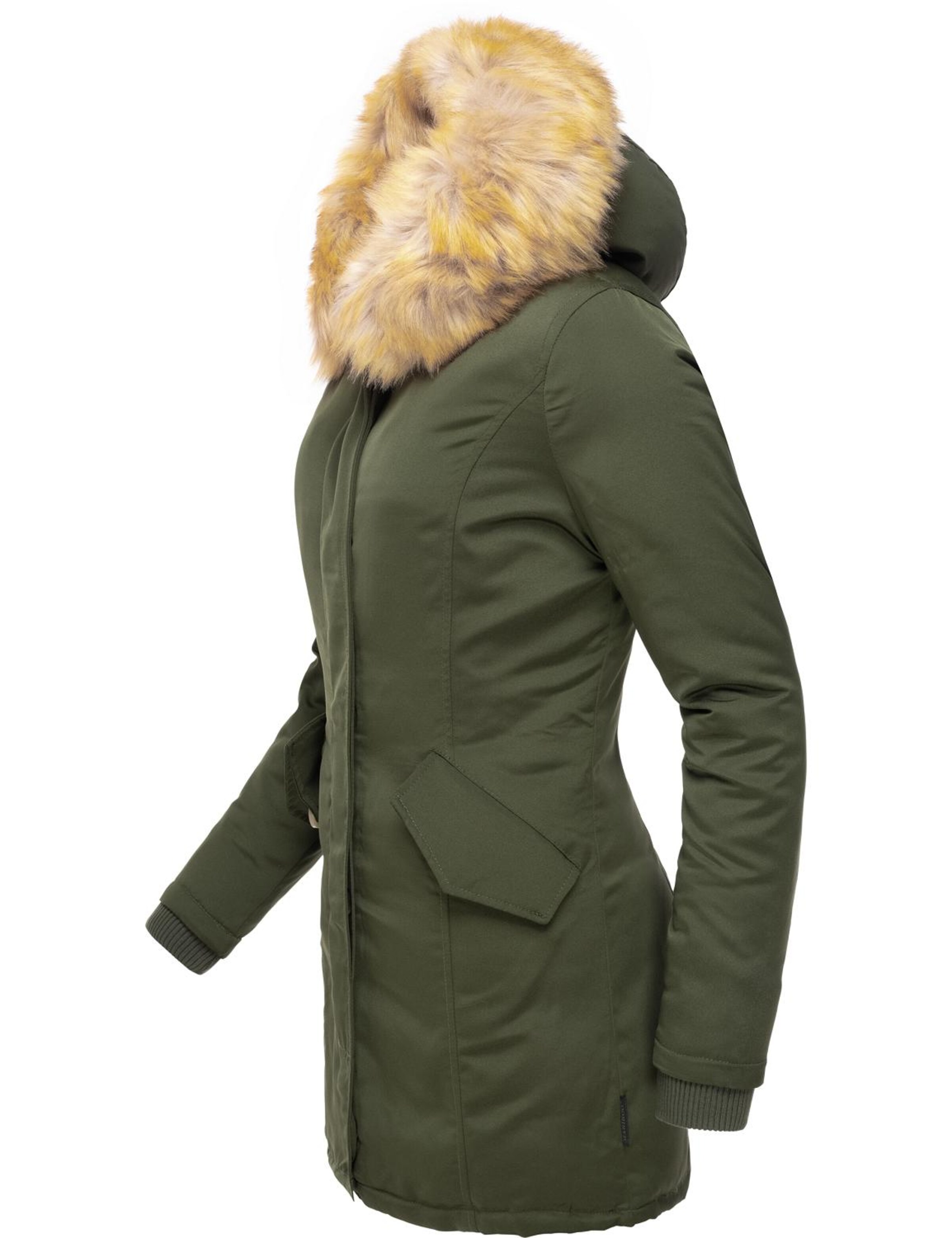 MARIKOO Zimná parka 'Karmaa' - Zelená