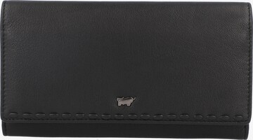 Braun Büffel Wallet 'Soave' in Black