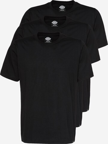 DICKIES Regular Fit T-Shirt in Schwarz: predná strana