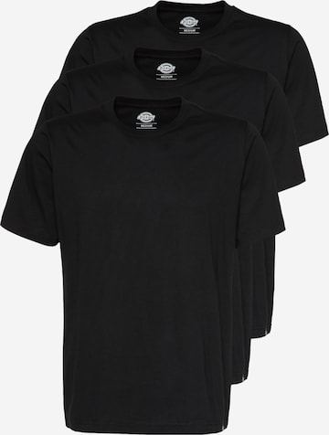 T-Shirt DICKIES en noir : devant
