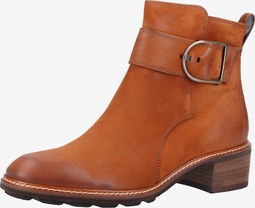 Paul Green Ankle Boots in Brown: front