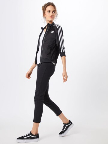 Urban Classics Topp 'Ladies Asymmetric' i hvit