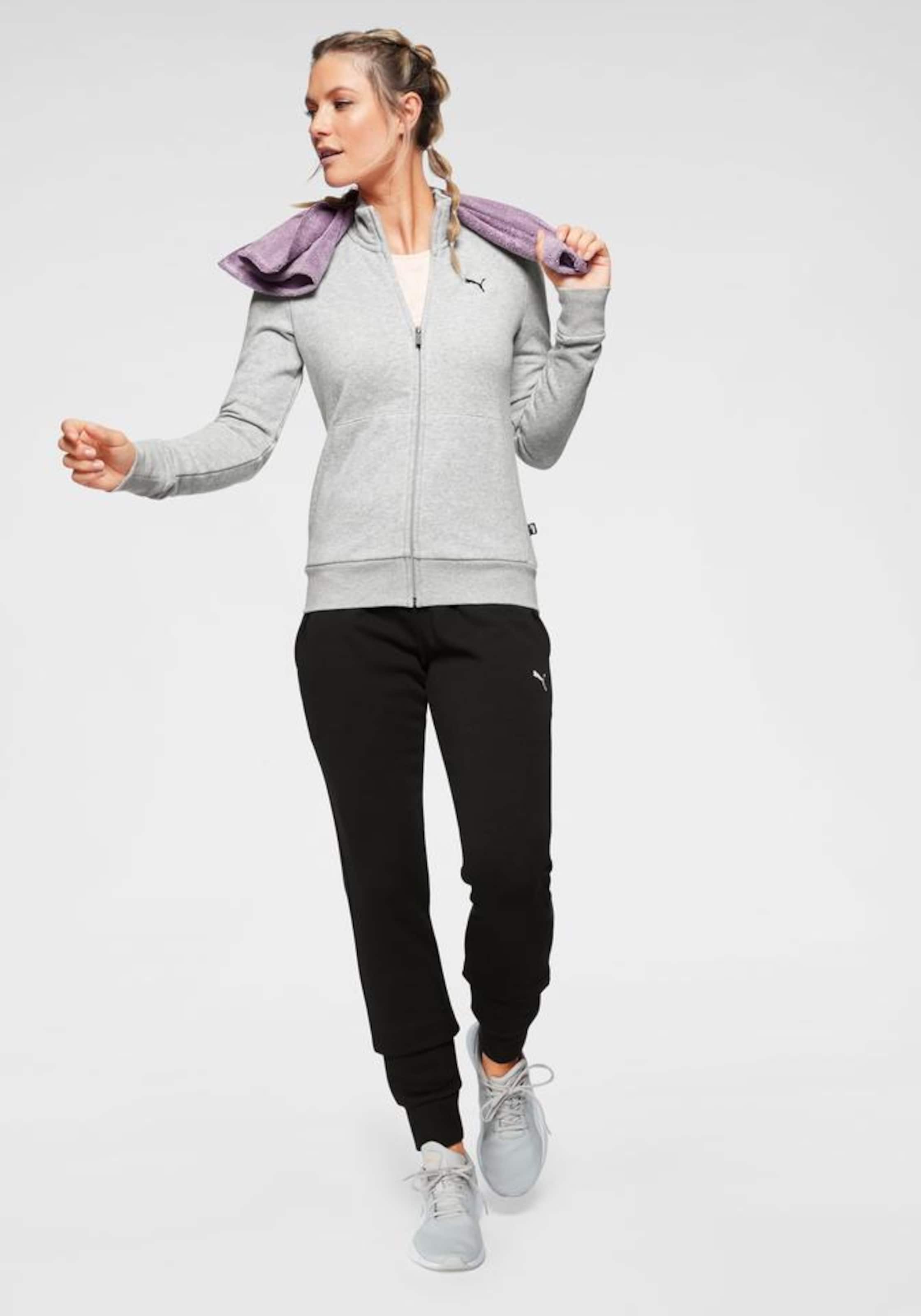 puma trainingsanzug grau