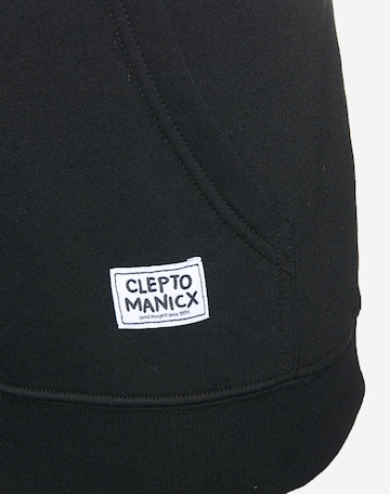 Cleptomanicx Sweatshirt 'Mowe' in Black