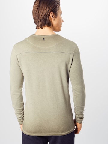 Sweat-shirt 'Level' Key Largo en vert : derrière