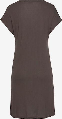 LASCANA Nightgown 'Africa' in Grey