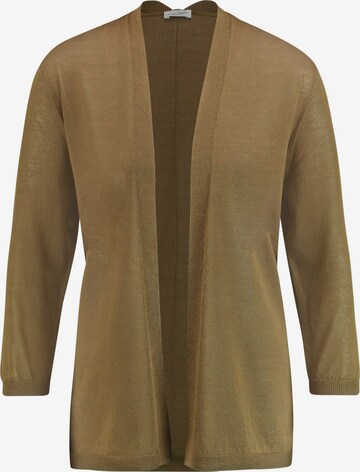 GERRY WEBER Knit Cardigan in Green: front