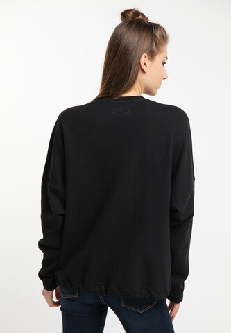 MYMO Sweatshirt in Schwarz