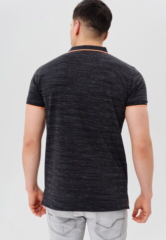 T-Shirt ' Mecklenburgh ' INDICODE JEANS en noir