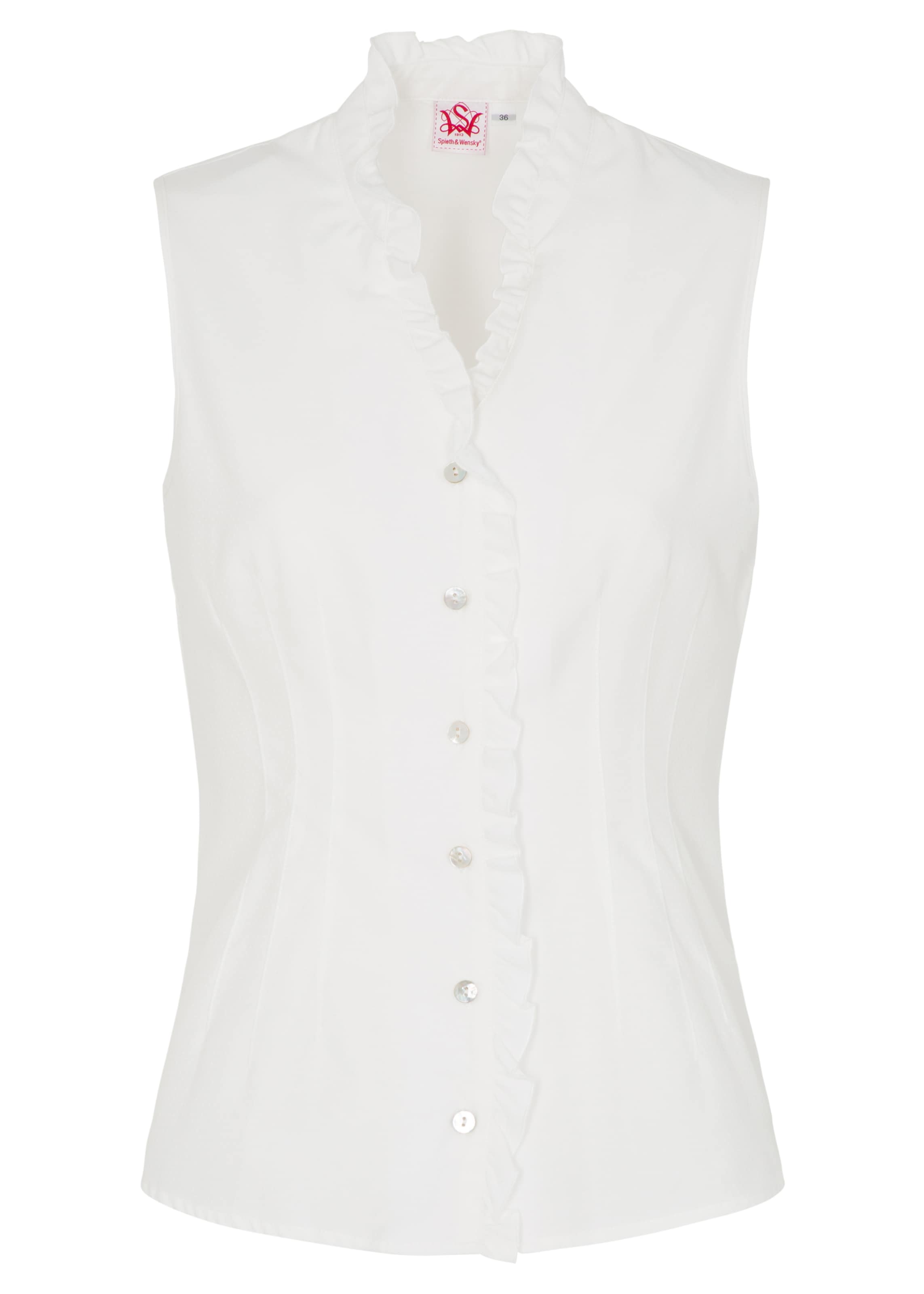 SPIETH & WENSKY - Trachtenbluse 'Klarinette' in beige