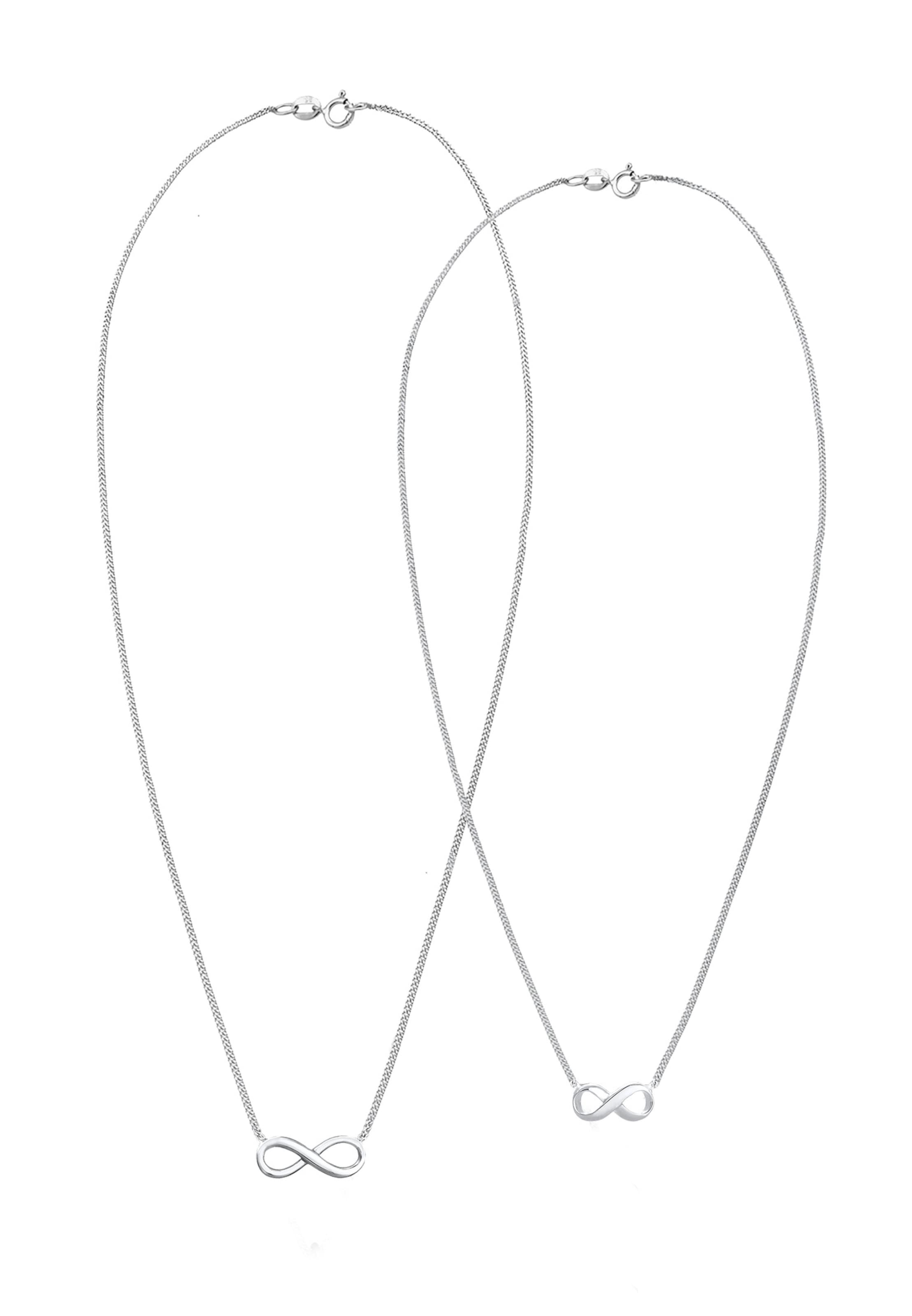 ELLI Jewelry 'Infinity' in Silver: front