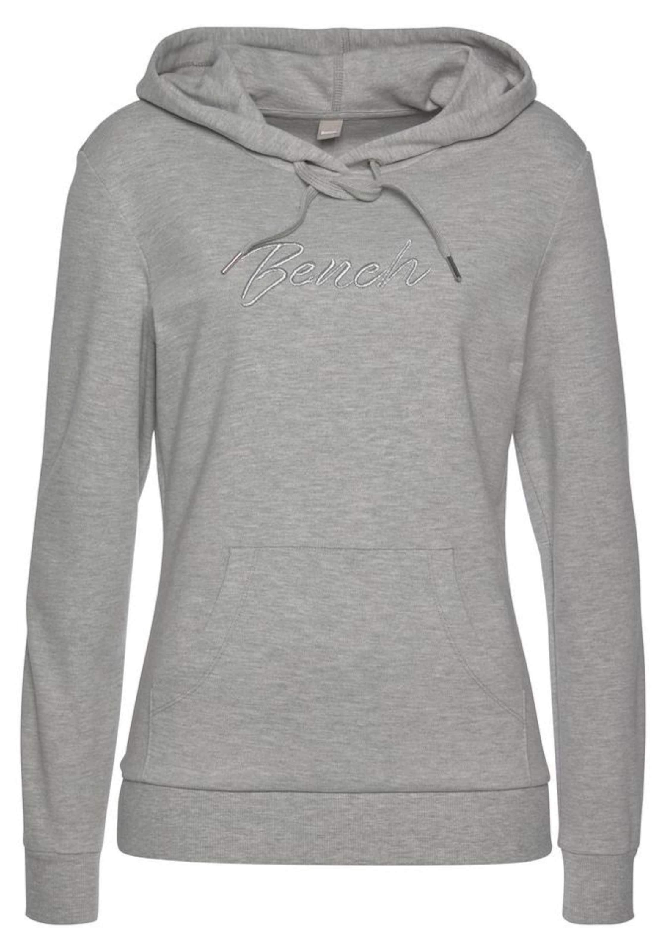 BENCH Mikina - Sivá: predná strana