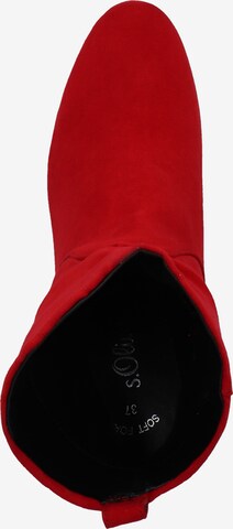 Bottines s.Oliver en rouge