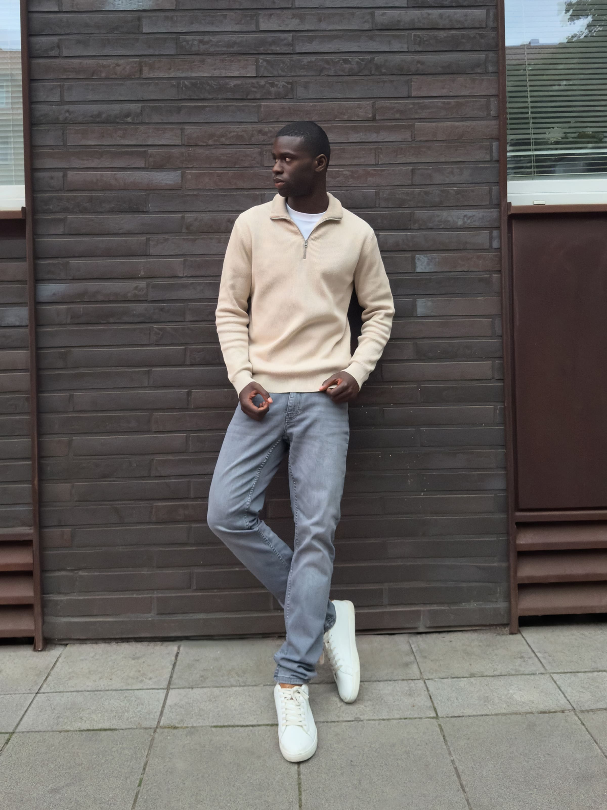 Michael - Beige Sweater Look by Only & Sons