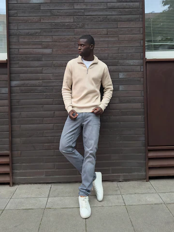 Beige Sweater Look by Only & Sons