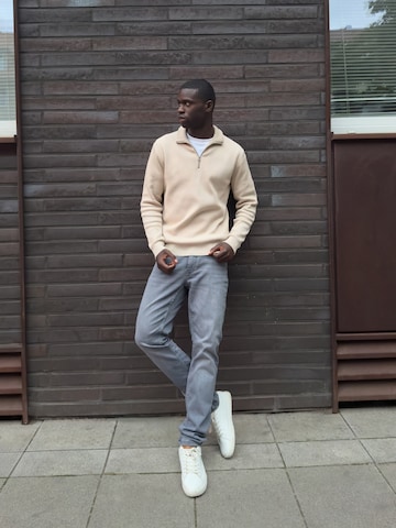 Beige Sweater Look by Only & Sons