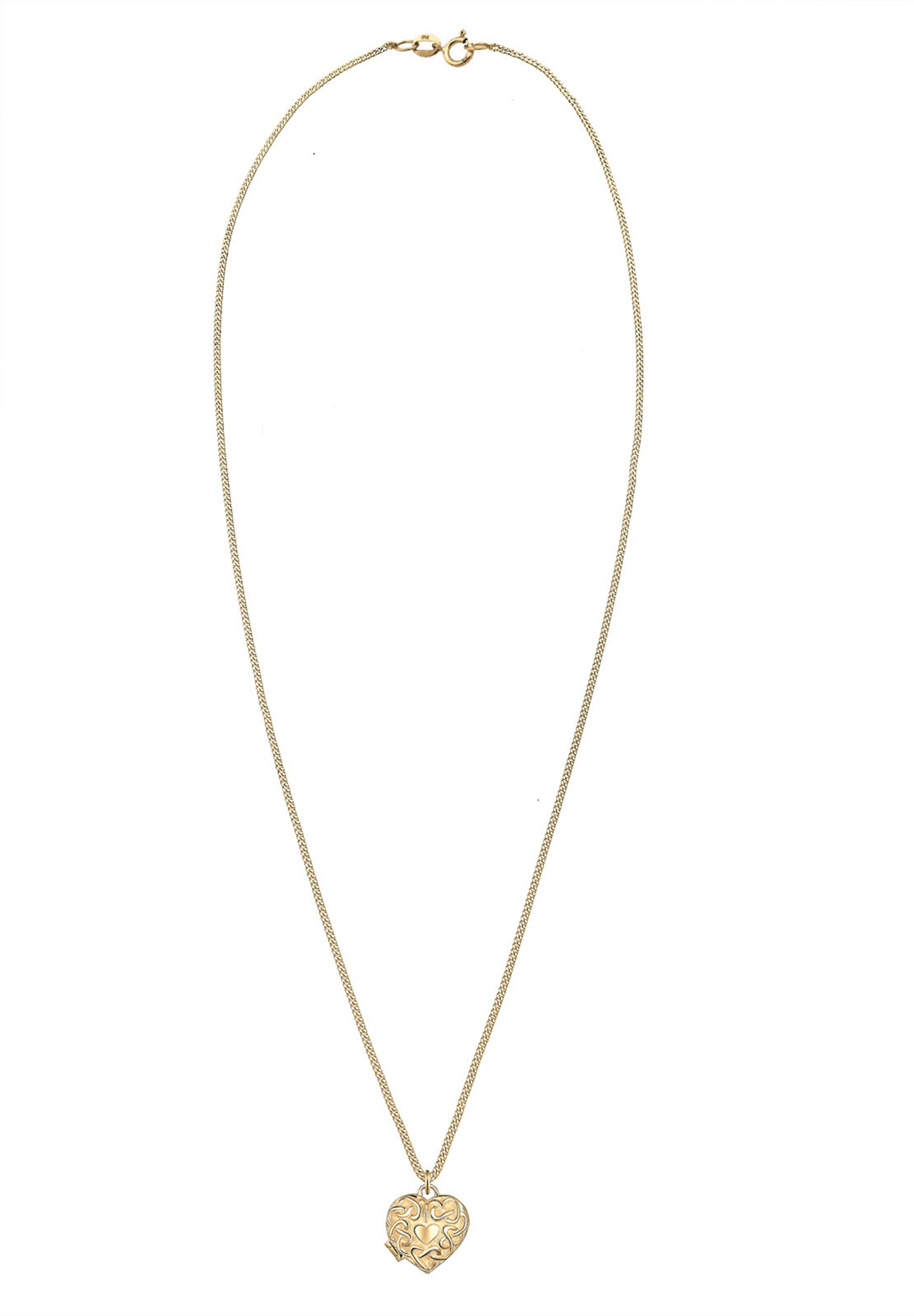 Chaîne 'Amulett' ELLI PREMIUM en or : devant