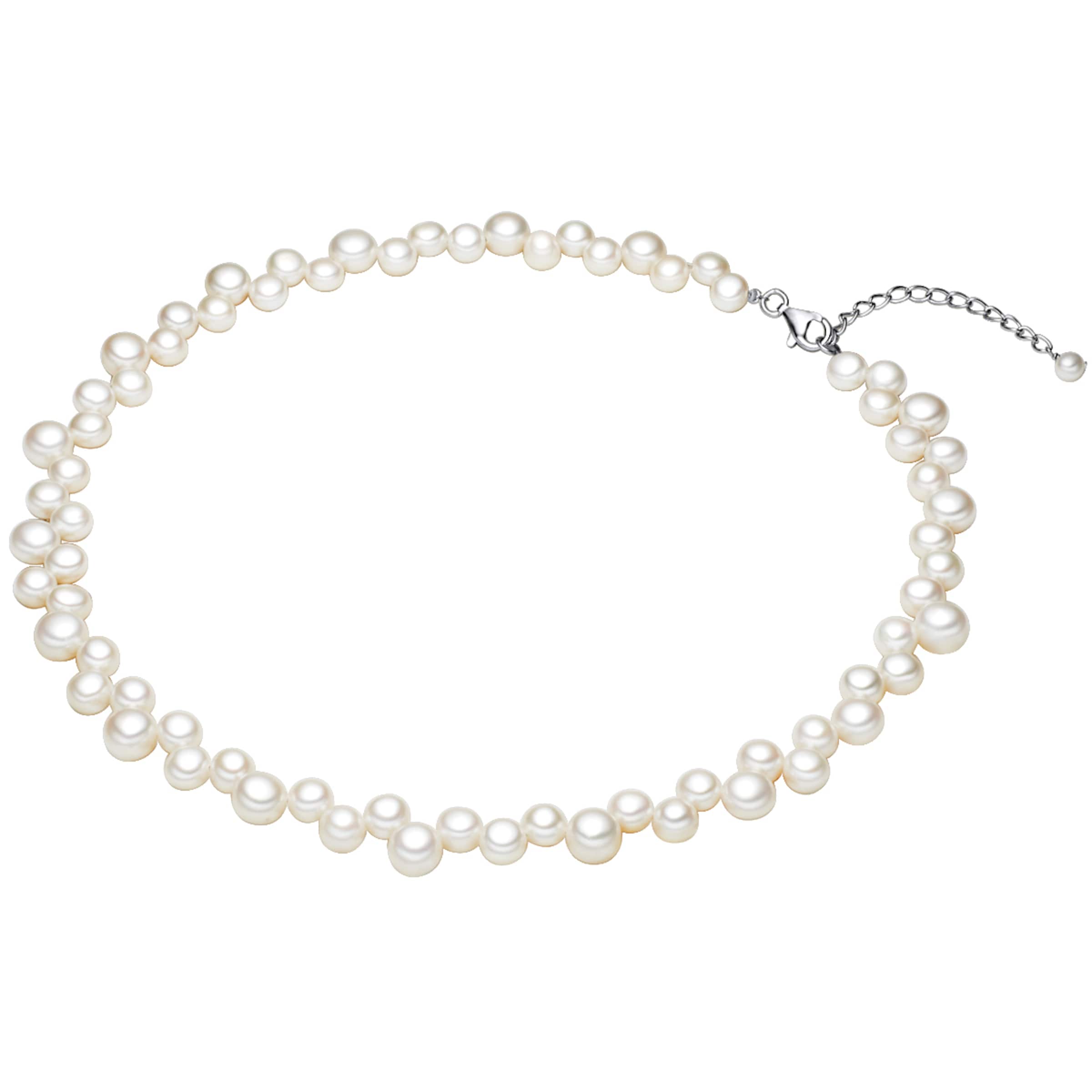 Valero Pearls - Cadena en blanco: frente
