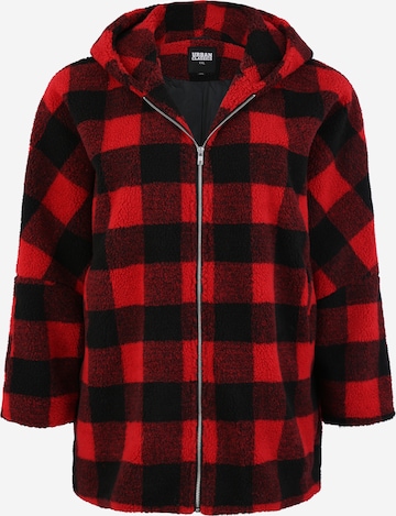 Urban Classics Between-season jacket in Red: front