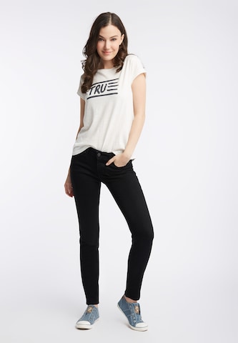 MUSTANG Skinny Jeans 'JASMIN' in Schwarz