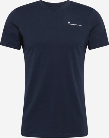 KnowledgeCotton Apparel Shirt 'ALDER' in Blau: predná strana