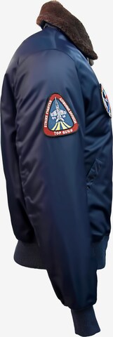 TOP GUN Between-Season Jacket 'Fly' in Blue